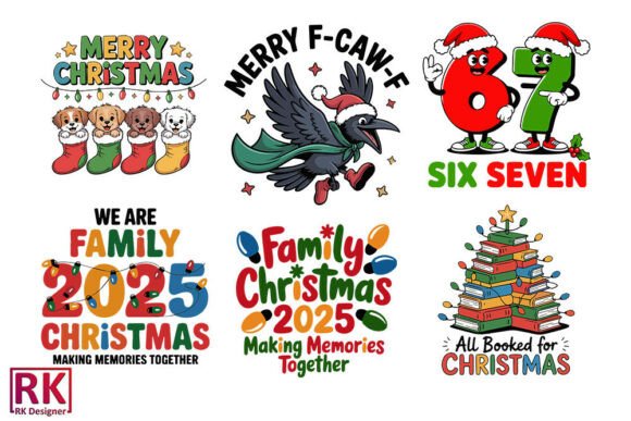 Download Funny Christmas 6 7 SVG Bundle - Christmas 6 7 Collection