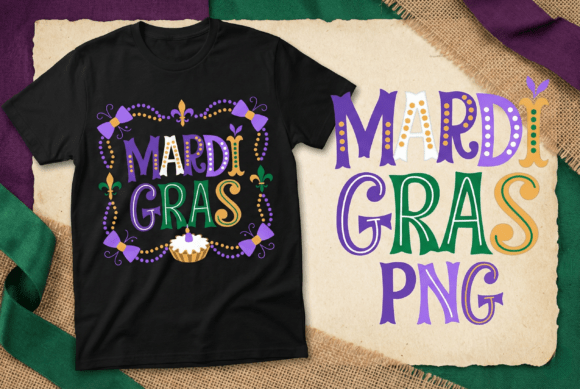 Download Mardi Gras Festive Typography PNG - Festive typography Collection