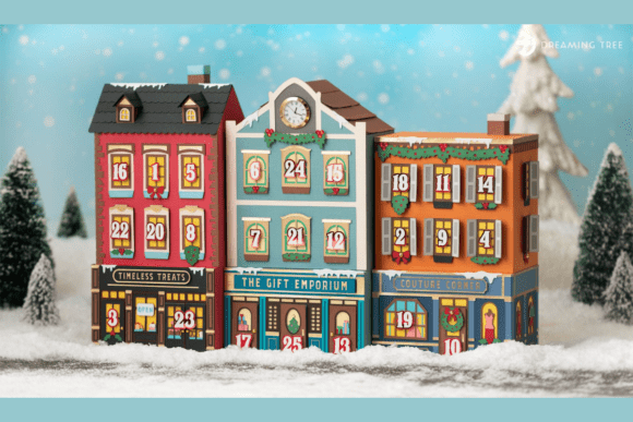 Download Main Street Magic Advent Calendar SVG Bundle - Advent calendar Collection