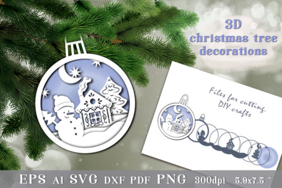 Download Christmas Tree Decoration 3d - Premium Resources
