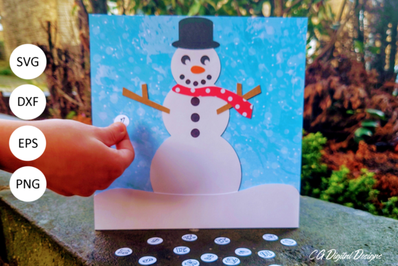 Download Snowman Advent Calendar - SVG - Advent calendar Collection