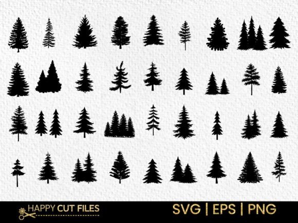 Download Christmas Tree SVG Bundle, Pine Tree Svg - Premium Resources