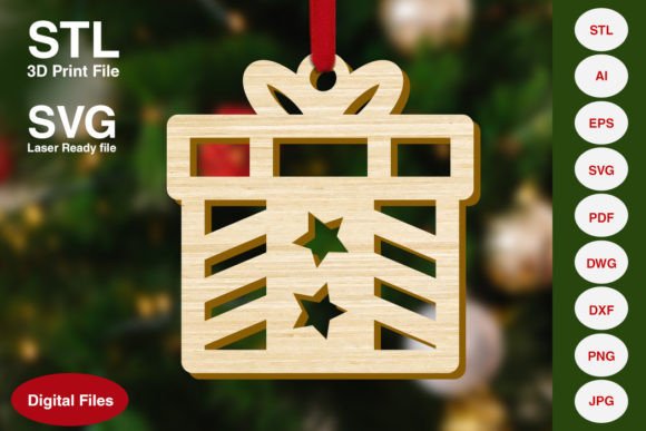 Download Gift Box Christmas Tree Decoration - Christmas tree decoration Collection