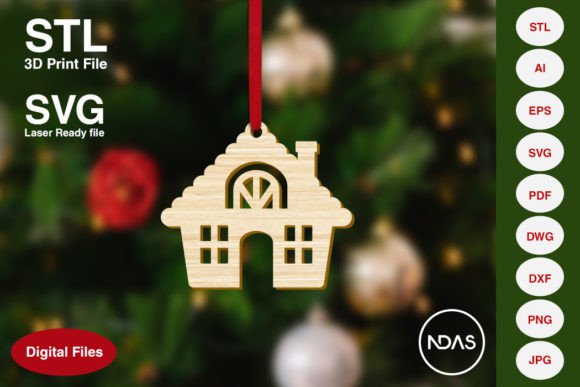 Download Christmas Hut Christmas Tree Decoration - Christmas tree decoration Collection